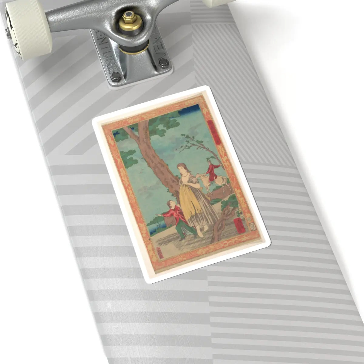 SKU:TSS-STICK-TGWYSH-6X6-24 Sizes:6" × 6" Types:White