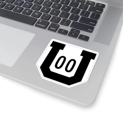 Utah 00 1954 template (Utah) (Road Sign) STICKER Vinyl Kiss-Cut Decal - The Sticker Space