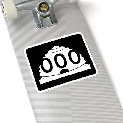 Utah 000 1966 template (Utah) (Road Sign) STICKER Vinyl Kiss-Cut Decal - The Sticker Space