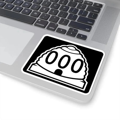 Utah 000 template (Utah) (Road Sign) STICKER Vinyl Kiss-Cut Decal - The Sticker Space