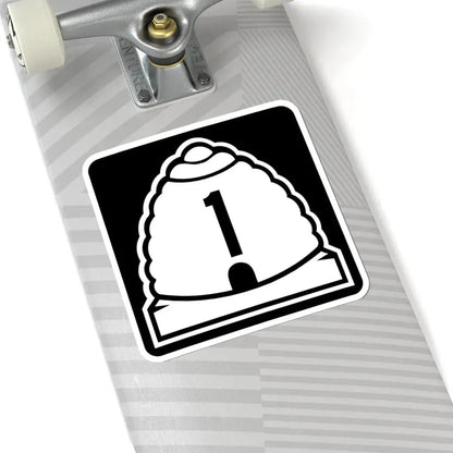 Utah 1 (Utah) (Road Sign) STICKER Vinyl Kiss-Cut Decal - The Sticker Space