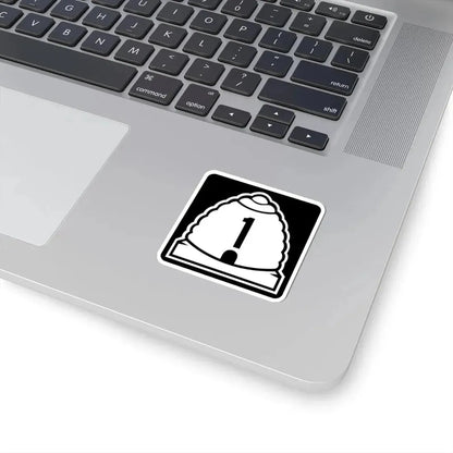 Utah 1 (Utah) (Road Sign) STICKER Vinyl Kiss-Cut Decal - The Sticker Space