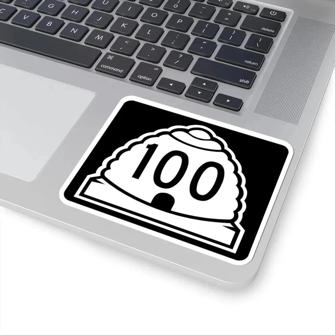 Utah 100 (Utah) (Road Sign) STICKER Vinyl Kiss-Cut Decal - The Sticker Space