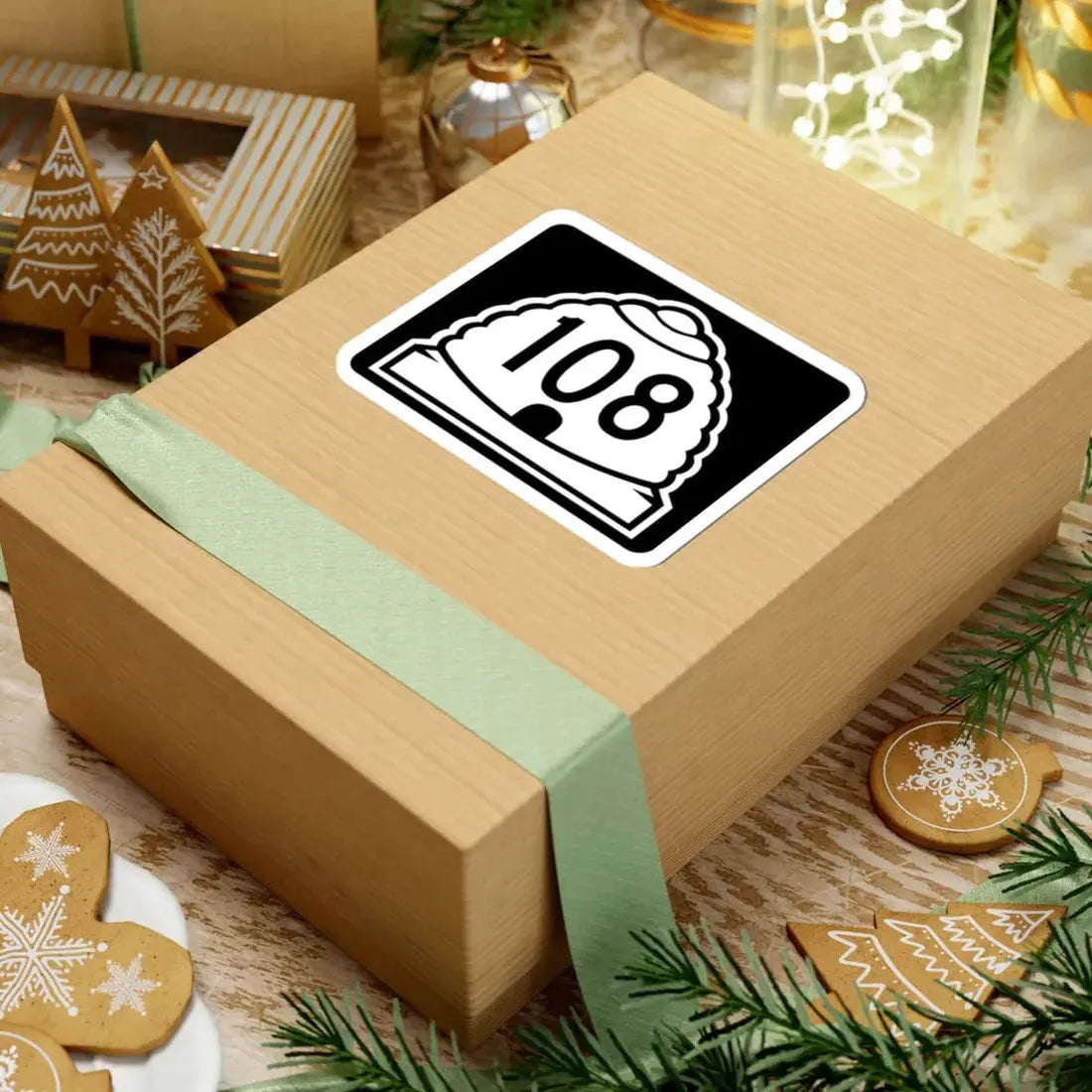 Utah 108 (Utah) (Road Sign) STICKER Vinyl Kiss-Cut Decal - The Sticker Space