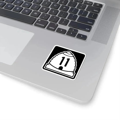 Utah 11 (Utah) (Road Sign) STICKER Vinyl Kiss-Cut Decal - The Sticker Space