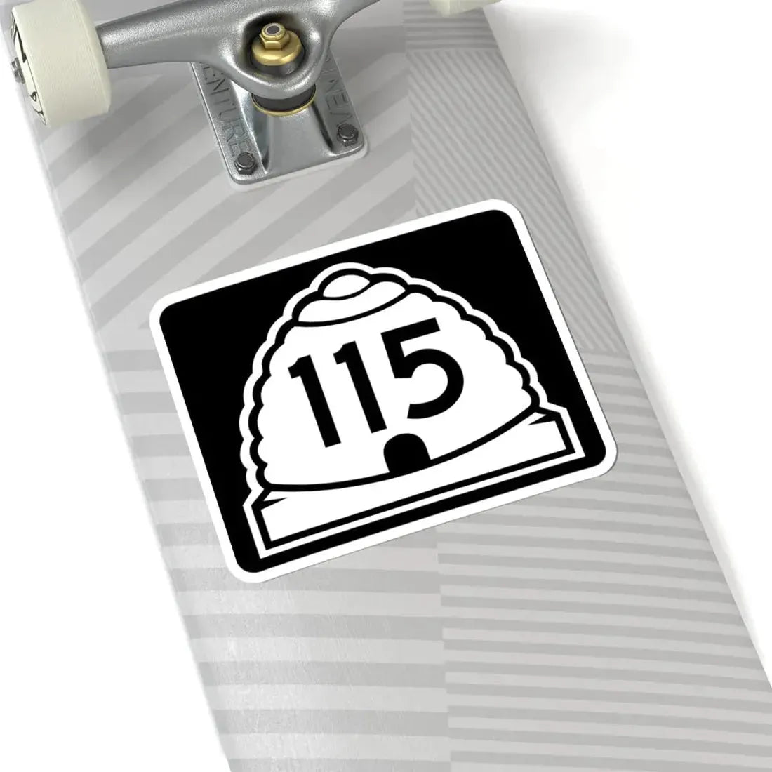 Utah 115 (Utah) (Road Sign) STICKER Vinyl Kiss-Cut Decal - The Sticker Space