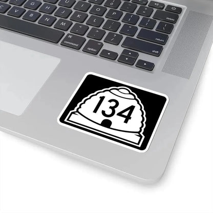 Utah 134 (Utah) (Road Sign) STICKER Vinyl Kiss-Cut Decal - The Sticker Space