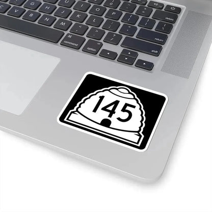 Utah 145 (Utah) (Road Sign) STICKER Vinyl Kiss-Cut Decal - The Sticker Space