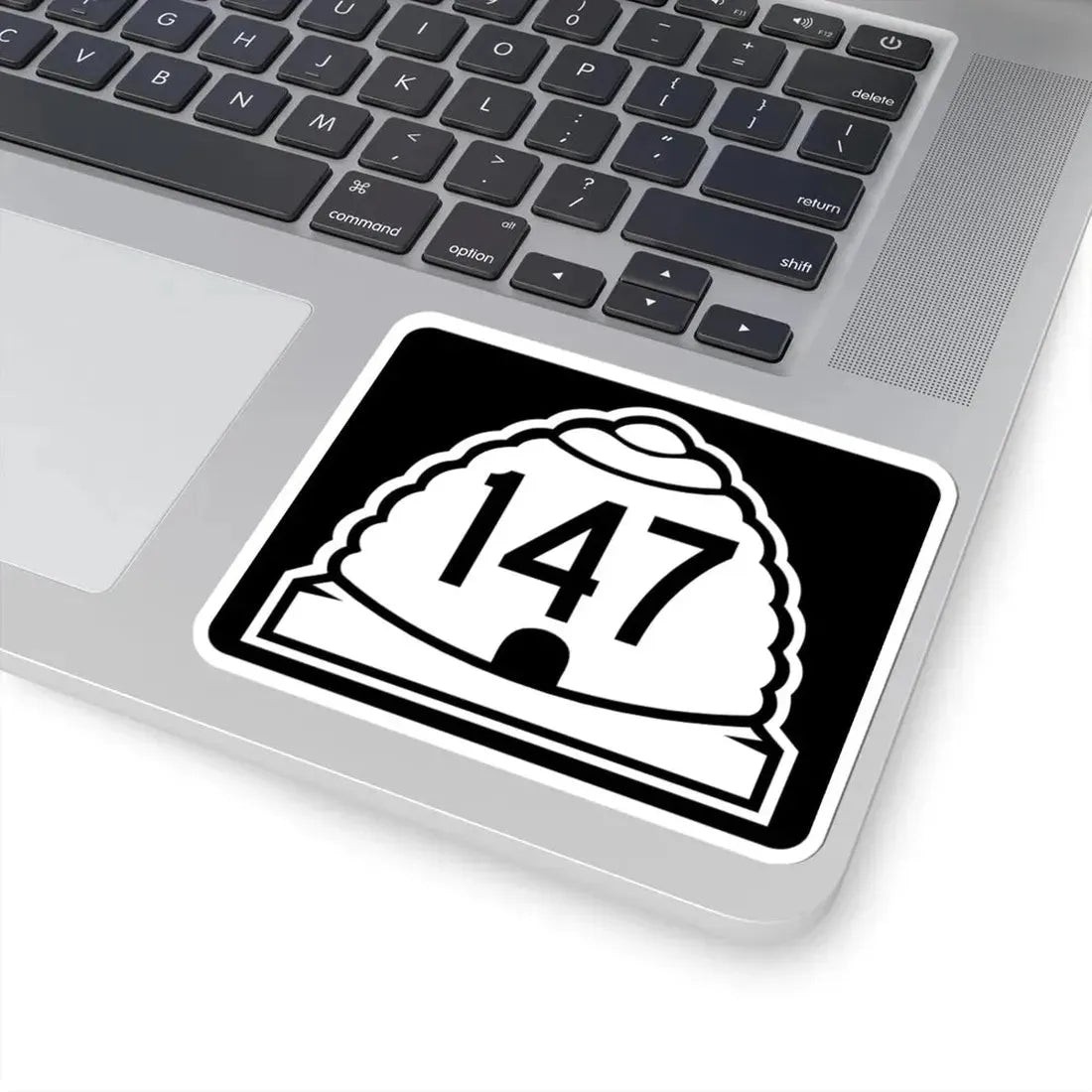 Utah 147 (Utah) (Road Sign) STICKER Vinyl Kiss-Cut Decal - The Sticker Space