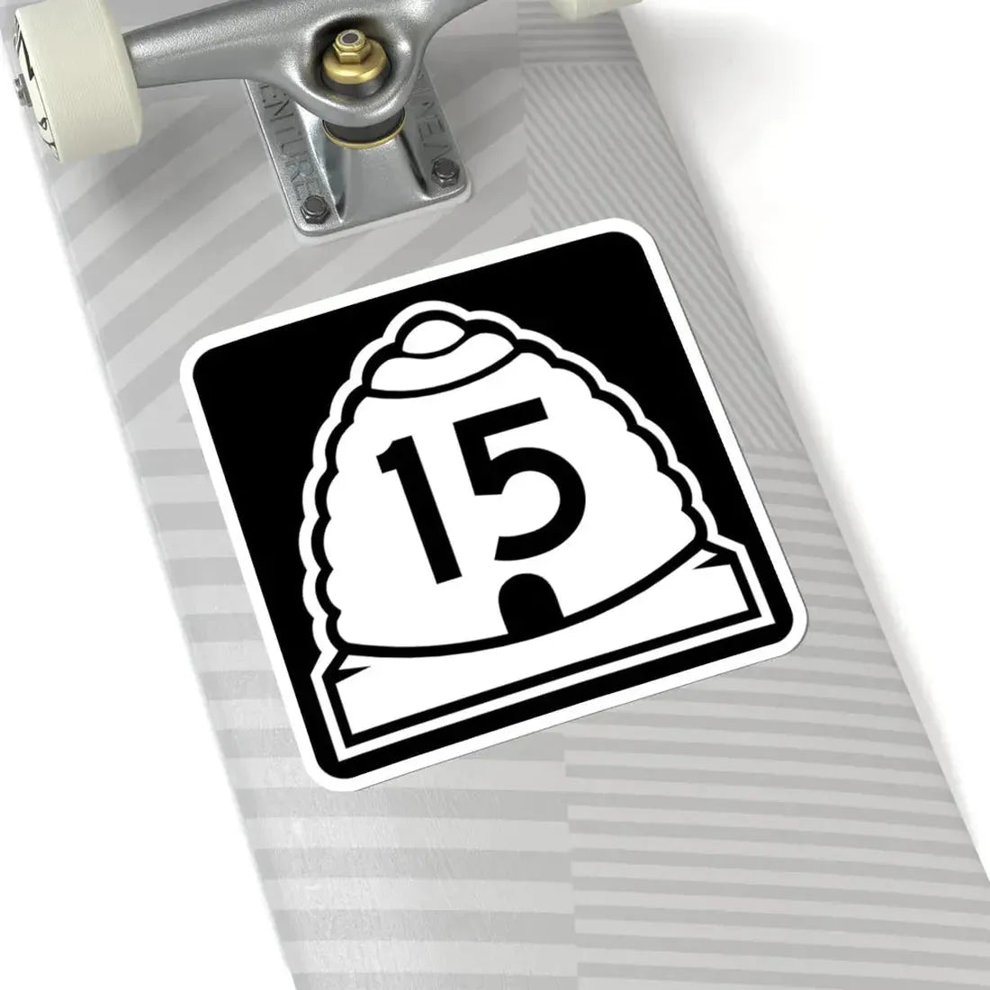 Utah 15 (Utah) (Road Sign) STICKER Vinyl Kiss-Cut Decal - The Sticker Space