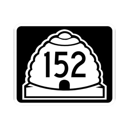 Utah 152 (Utah) (Road Sign) STICKER Vinyl Kiss-Cut Decal 2 Inch White - The Sticker Space
