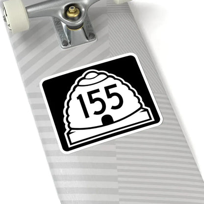 Utah 155 (Utah) (Road Sign) STICKER Vinyl Kiss-Cut Decal - The Sticker Space