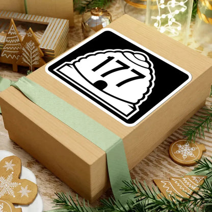 Utah 177 (Utah) (Road Sign) STICKER Vinyl Kiss-Cut Decal - The Sticker Space