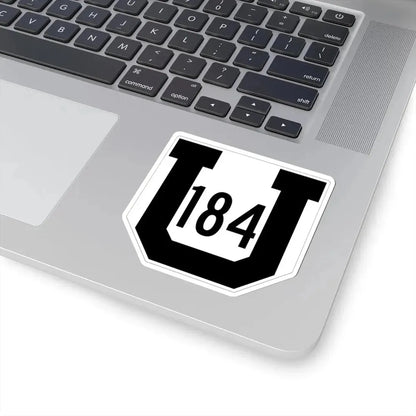 Utah 184 1954 (Utah) (Road Sign) STICKER Vinyl Kiss-Cut Decal - The Sticker Space