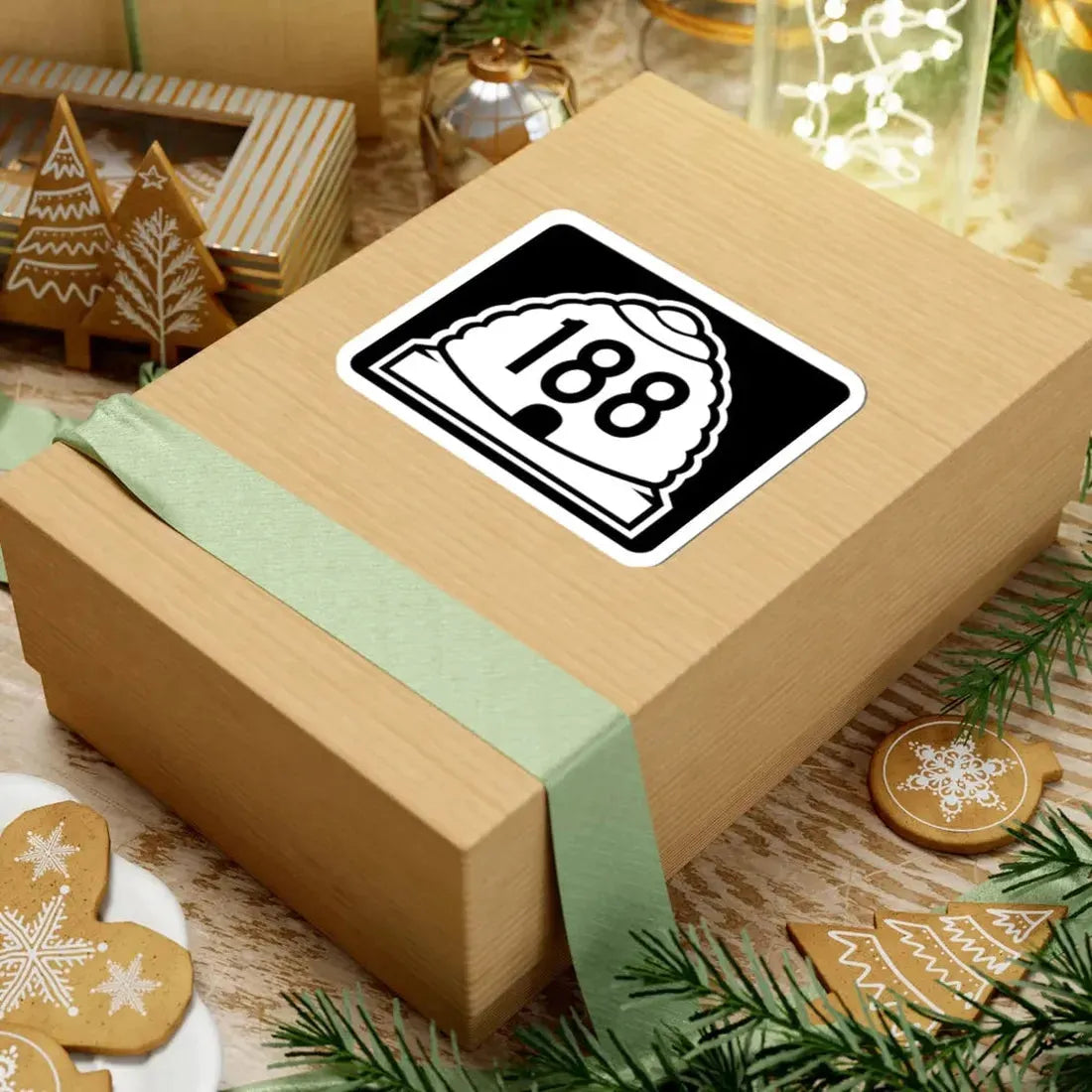 Utah 188 (Utah) (Road Sign) STICKER Vinyl Kiss-Cut Decal - The Sticker Space