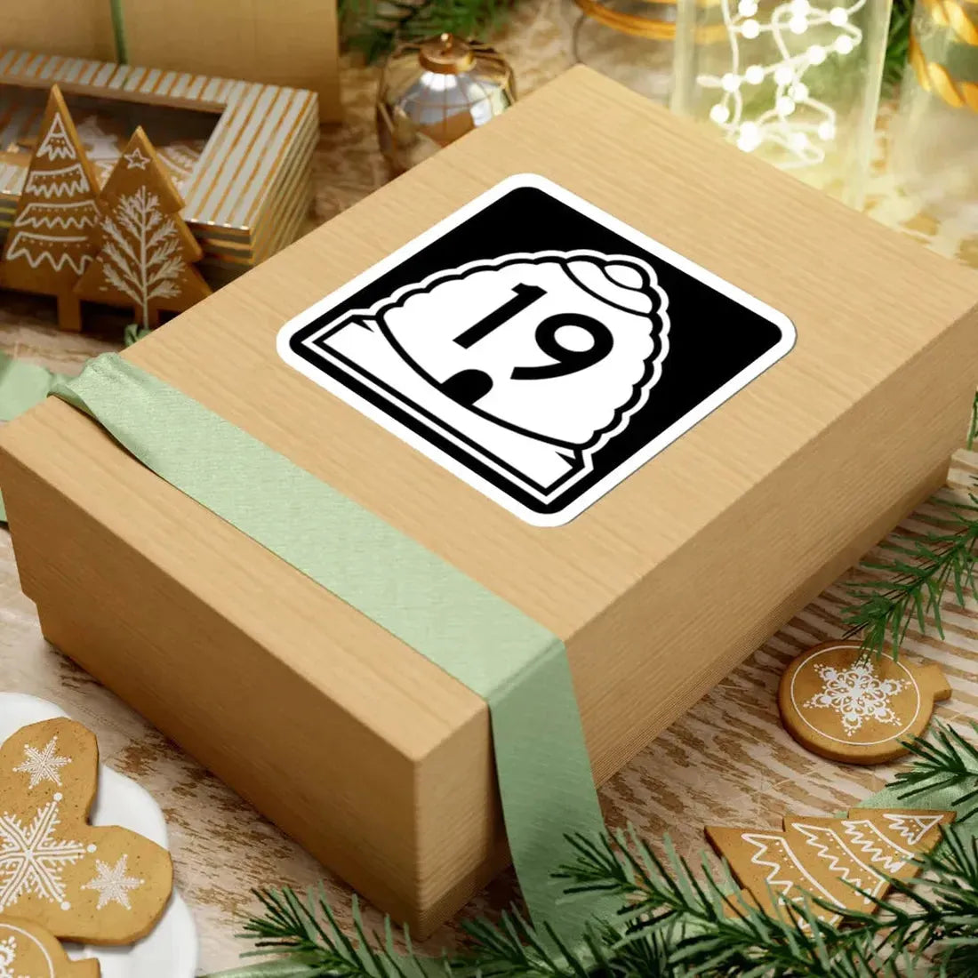 Utah 19 (Utah) (Road Sign) STICKER Vinyl Kiss-Cut Decal - The Sticker Space