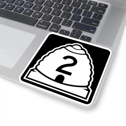Utah 2 (Utah) (Road Sign) STICKER Vinyl Kiss-Cut Decal - The Sticker Space