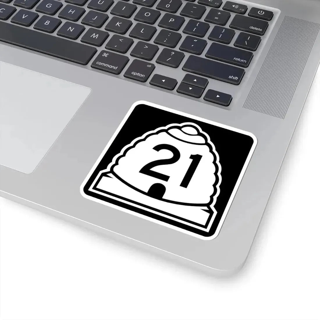 Utah 21 (Utah) (Road Sign) STICKER Vinyl Kiss-Cut Decal - The Sticker Space