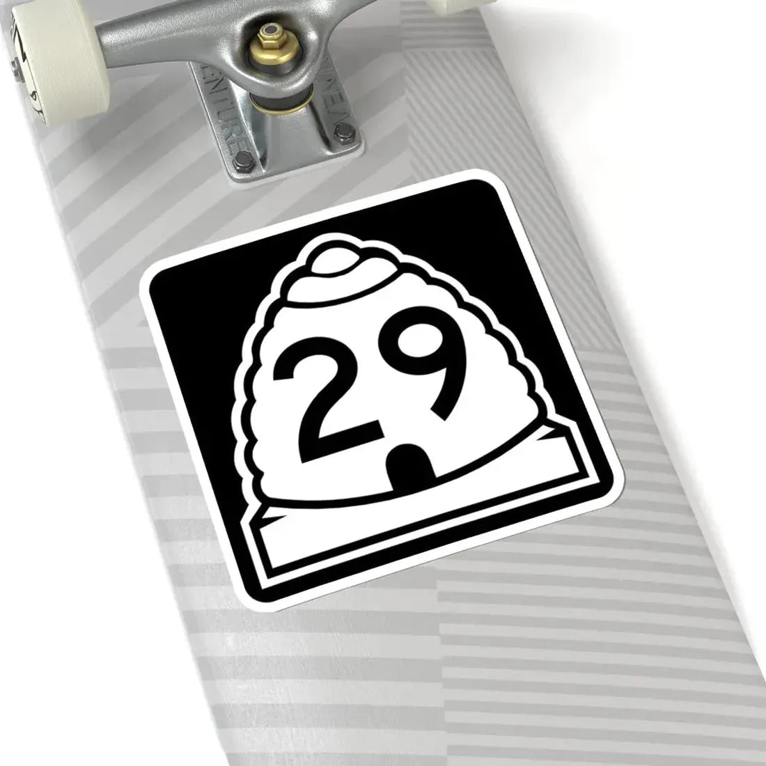 Utah 29 (Utah) (Road Sign) STICKER Vinyl Kiss-Cut Decal - The Sticker Space