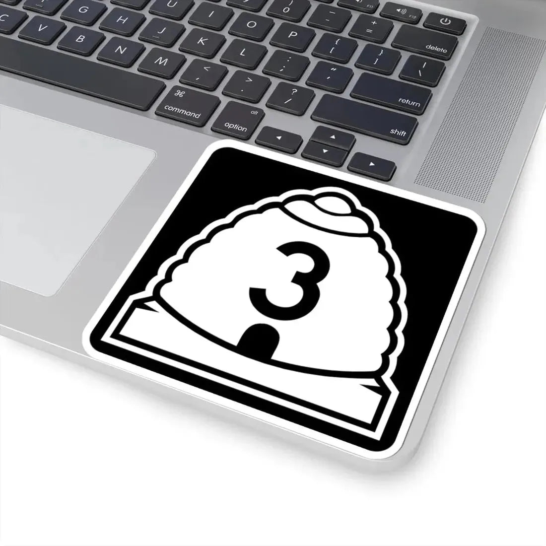 Utah 3 (Utah) (Road Sign) STICKER Vinyl Kiss-Cut Decal - The Sticker Space