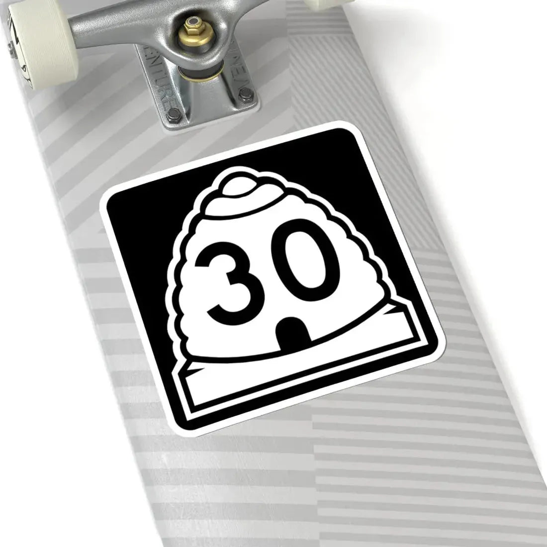 Utah 30 (Utah) (Road Sign) STICKER Vinyl Kiss-Cut Decal - The Sticker Space