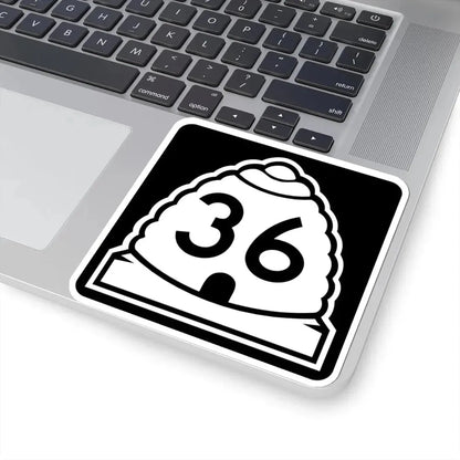 Utah 36 (Utah) (Road Sign) STICKER Vinyl Kiss-Cut Decal - The Sticker Space