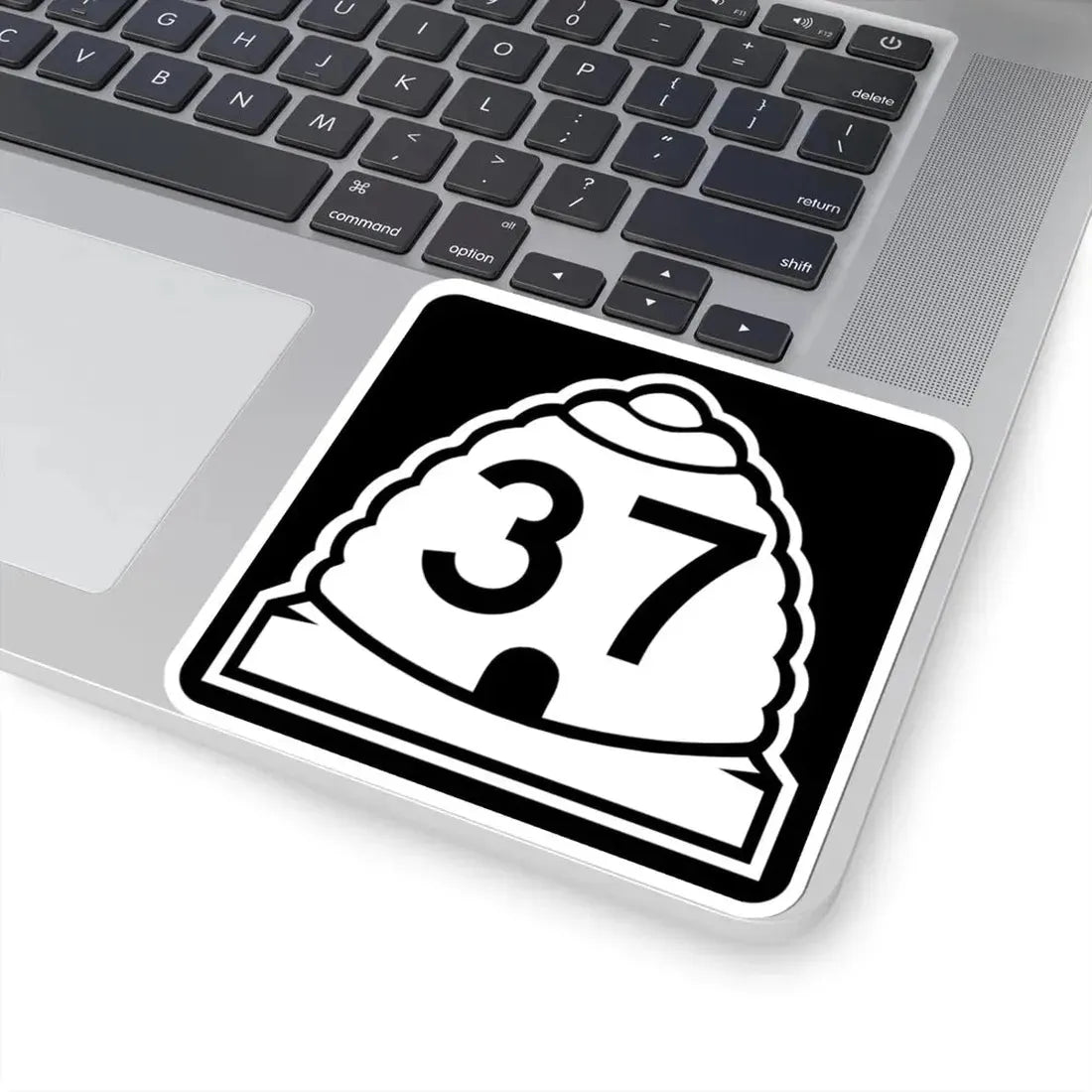 Utah 37 (Utah) (Road Sign) STICKER Vinyl Kiss-Cut Decal - The Sticker Space