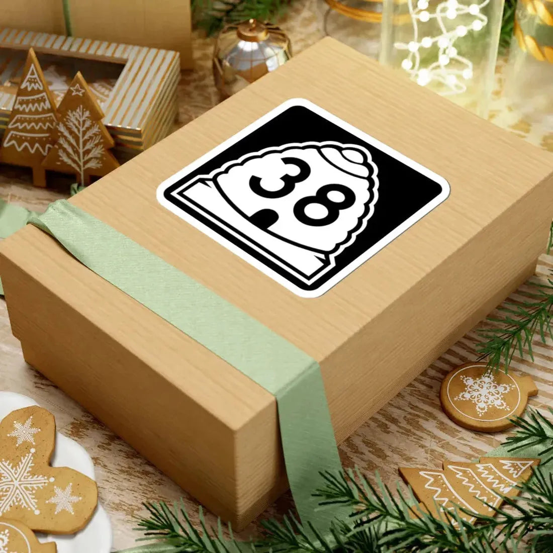 Utah 38 (Utah) (Road Sign) STICKER Vinyl Kiss-Cut Decal - The Sticker Space