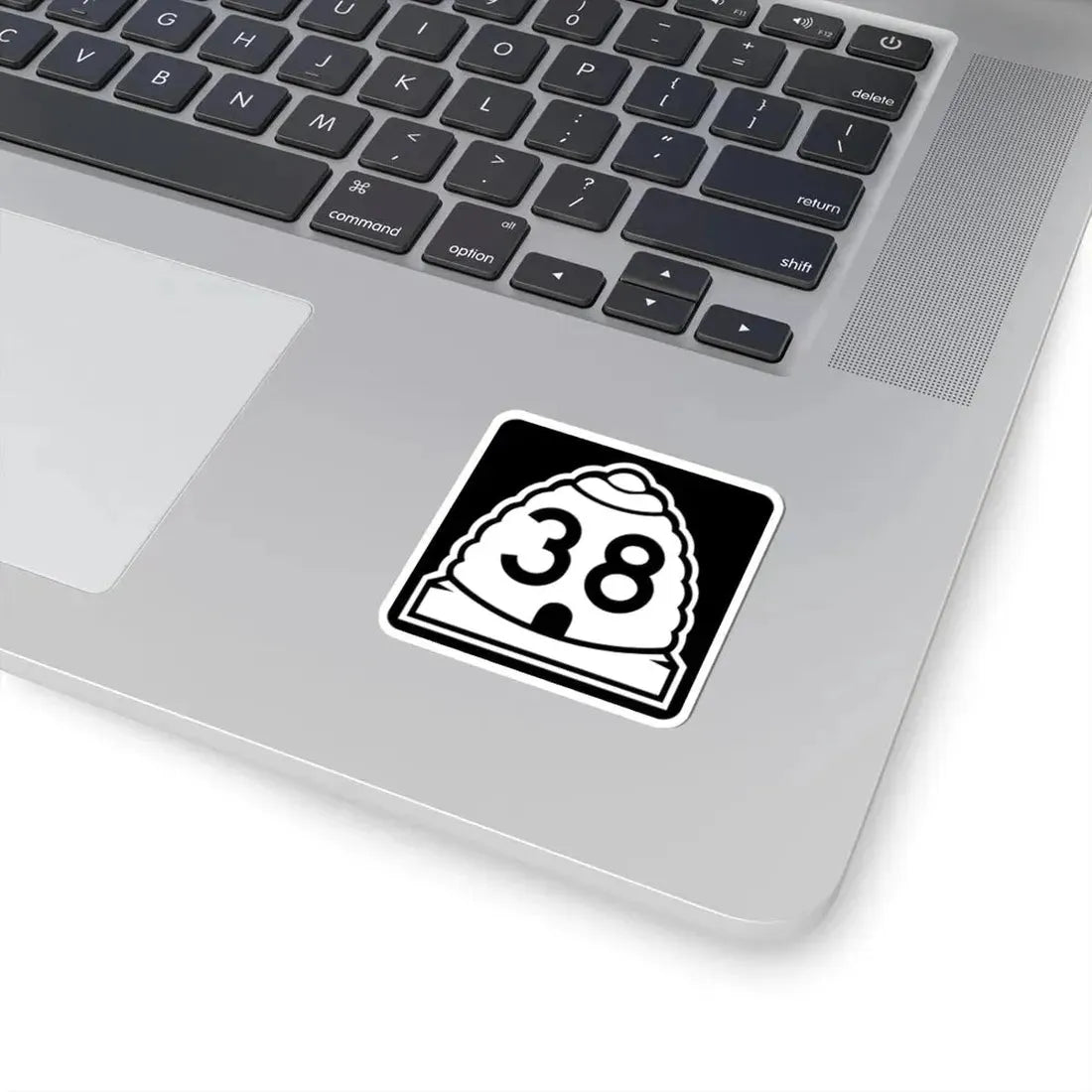 Utah 38 (Utah) (Road Sign) STICKER Vinyl Kiss-Cut Decal - The Sticker Space