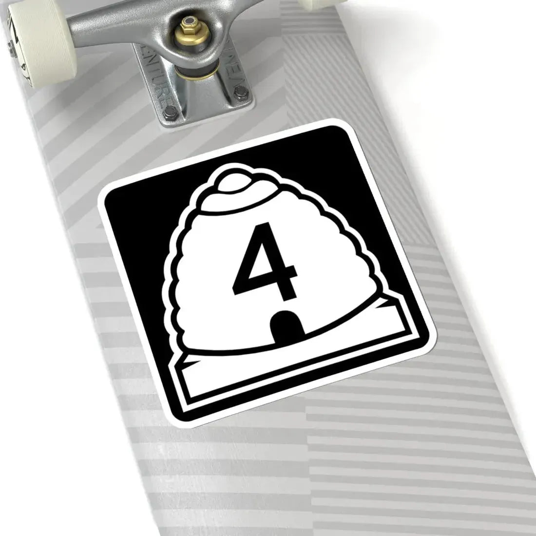 Utah 4 (Utah) (Road Sign) STICKER Vinyl Kiss-Cut Decal - The Sticker Space