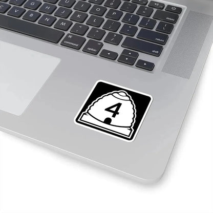 Utah 4 (Utah) (Road Sign) STICKER Vinyl Kiss-Cut Decal - The Sticker Space
