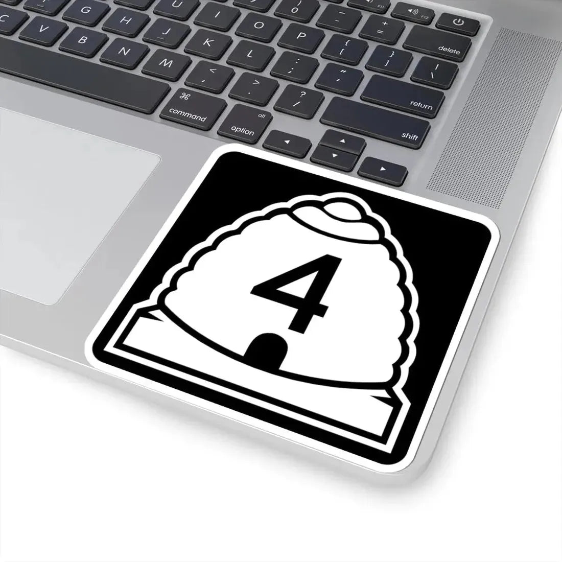 Utah 4 (Utah) (Road Sign) STICKER Vinyl Kiss-Cut Decal - The Sticker Space