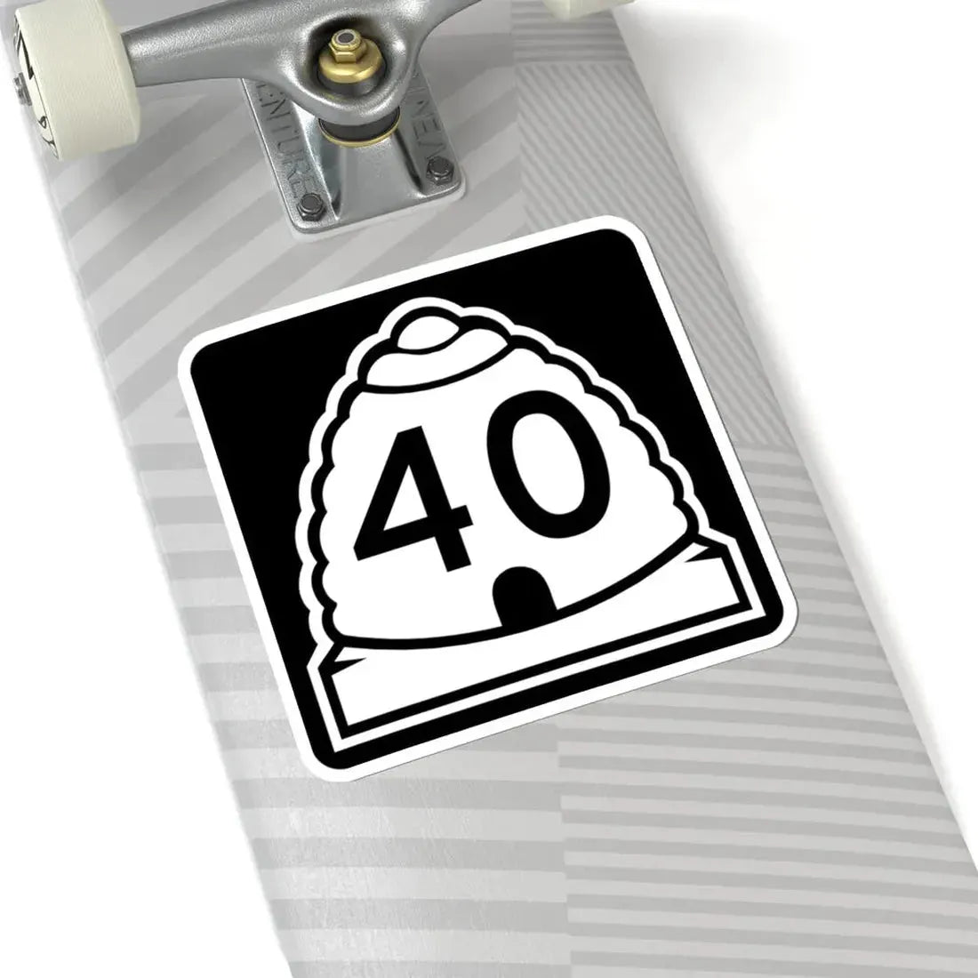 Utah 40 (Utah) (Road Sign) STICKER Vinyl Kiss-Cut Decal - The Sticker Space