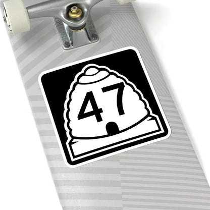 Utah 47 (Utah) (Road Sign) STICKER Vinyl Kiss-Cut Decal - The Sticker Space