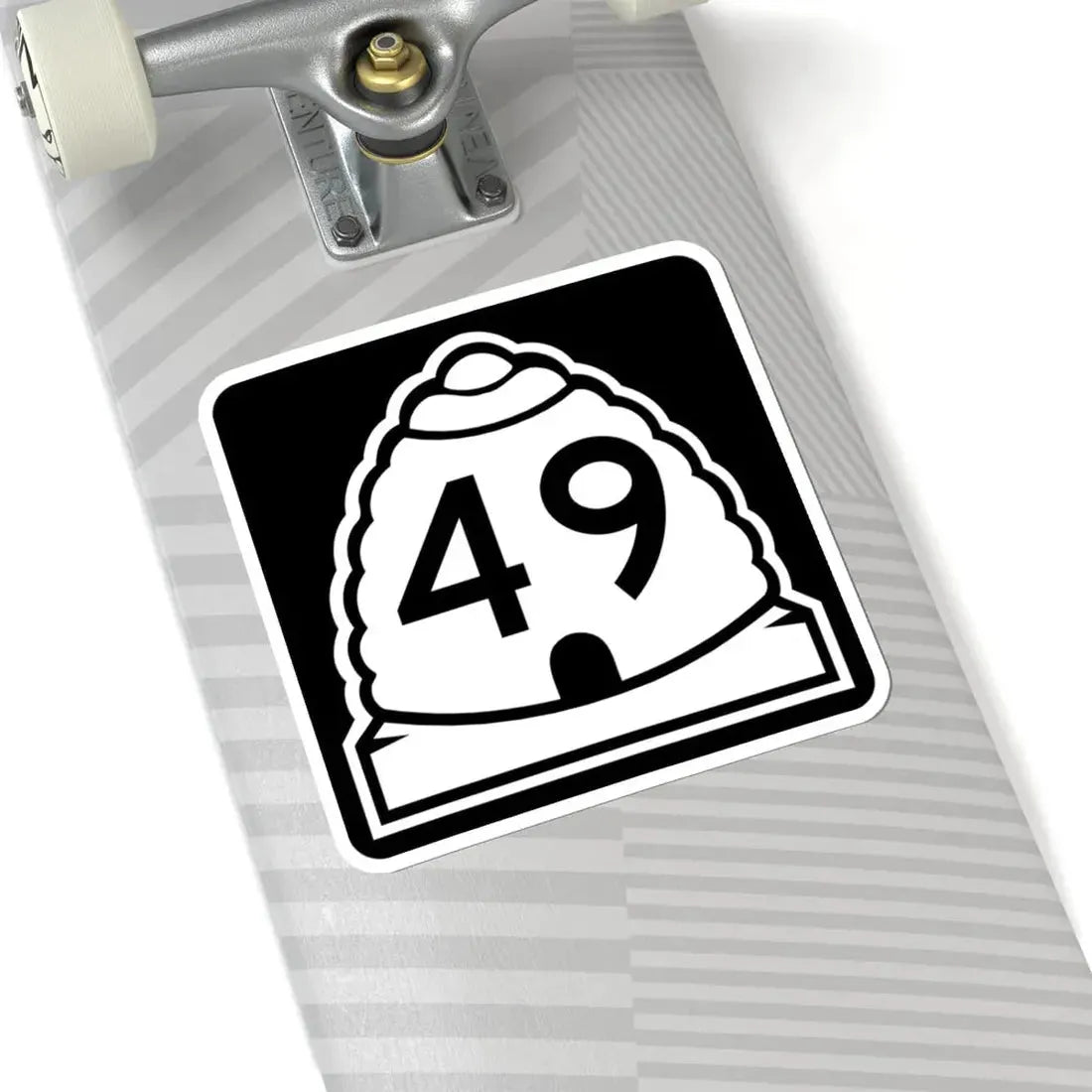 Utah 49 (Utah) (Road Sign) STICKER Vinyl Kiss-Cut Decal - The Sticker Space