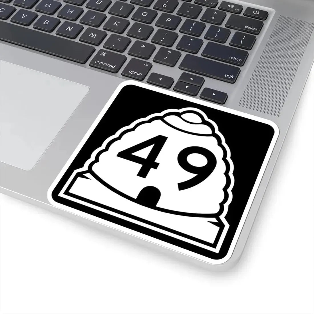 Utah 49 (Utah) (Road Sign) STICKER Vinyl Kiss-Cut Decal - The Sticker Space