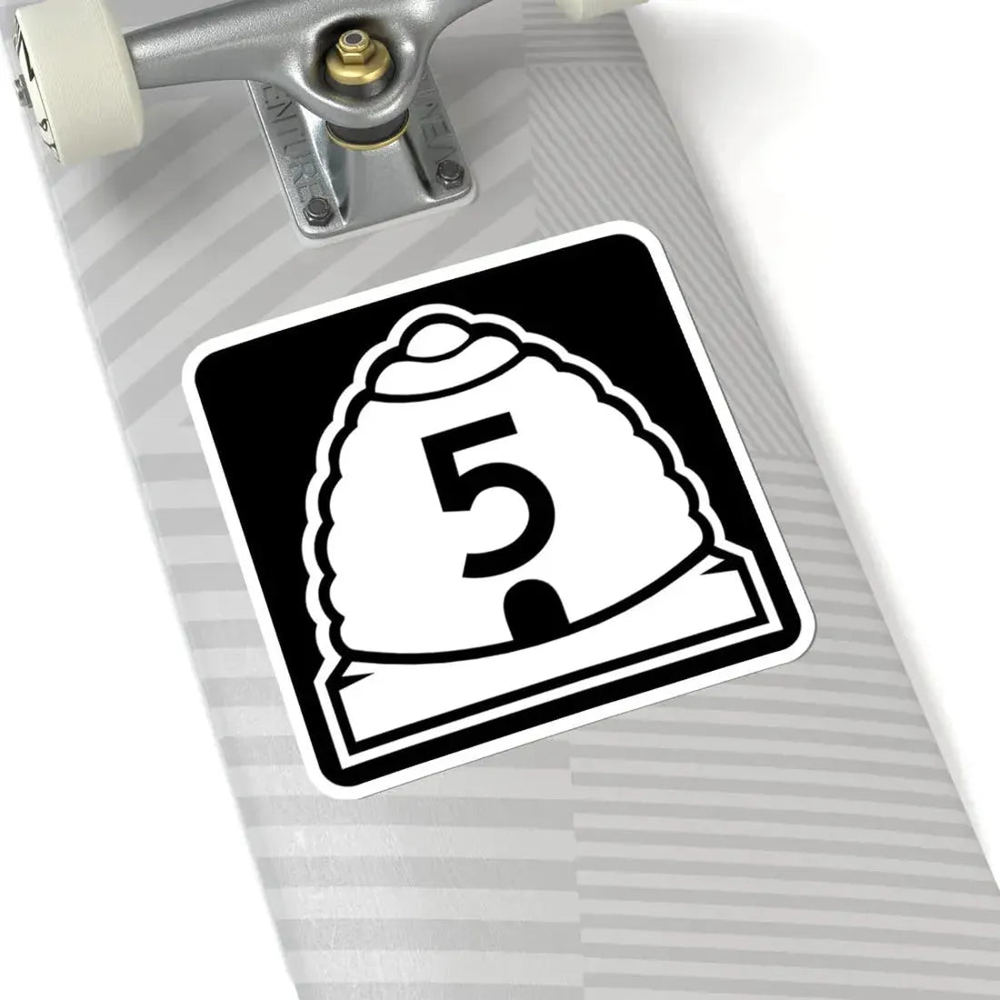 Utah 5 (Utah) (Road Sign) STICKER Vinyl Kiss-Cut Decal - The Sticker Space