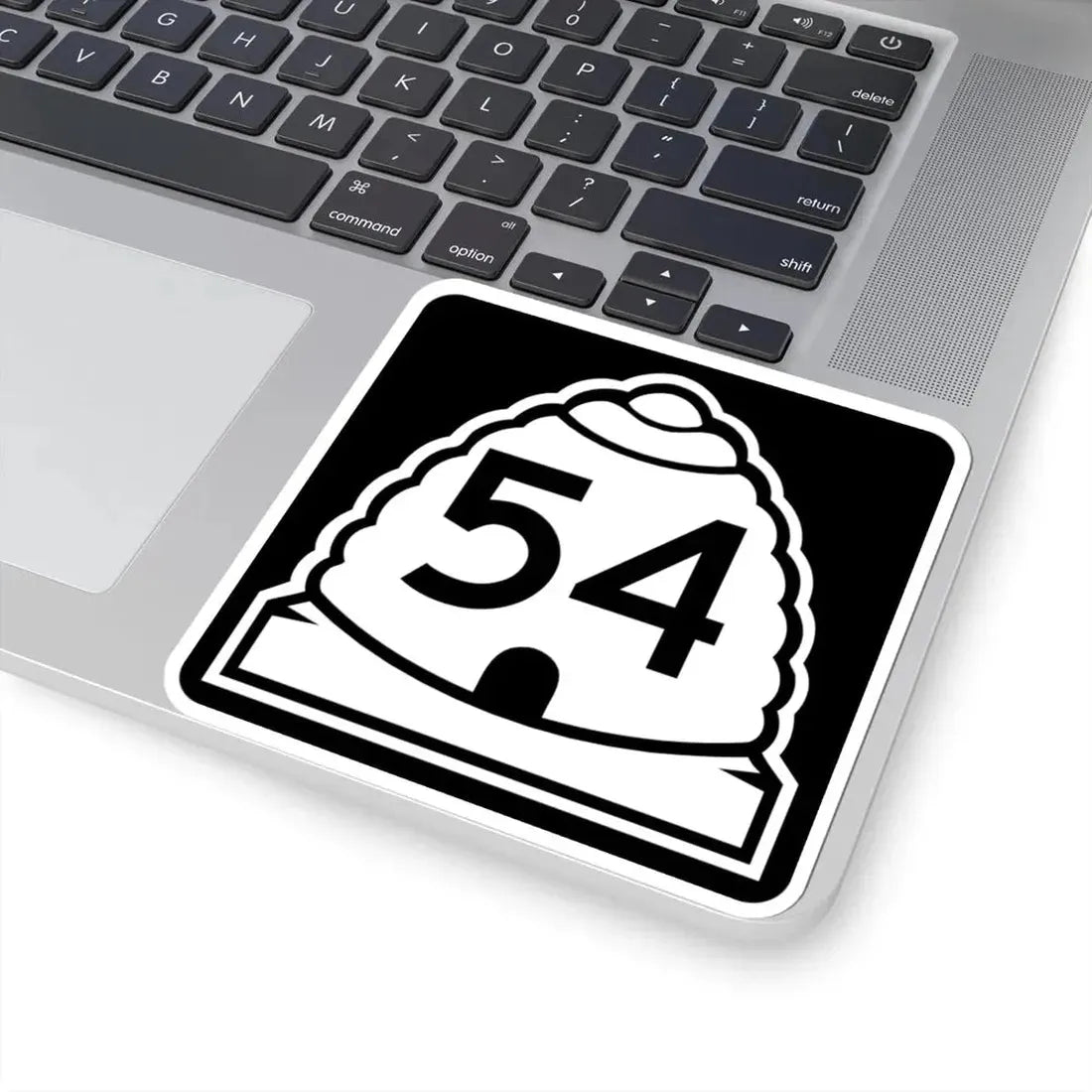 Utah 54 (Utah) (Road Sign) STICKER Vinyl Kiss-Cut Decal - The Sticker Space