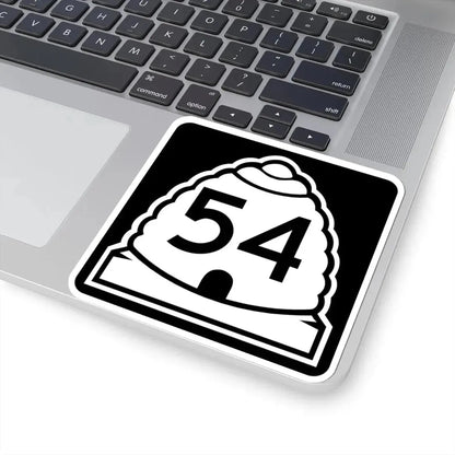 Utah 54 (Utah) (Road Sign) STICKER Vinyl Kiss-Cut Decal - The Sticker Space