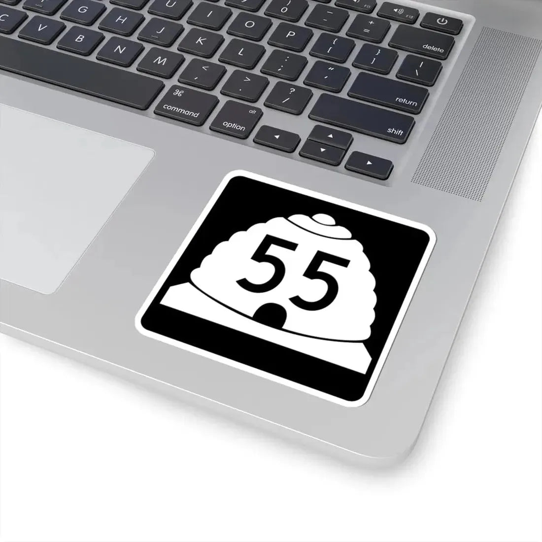 Utah 55 2 (Utah) (Road Sign) STICKER Vinyl Kiss-Cut Decal - The Sticker Space