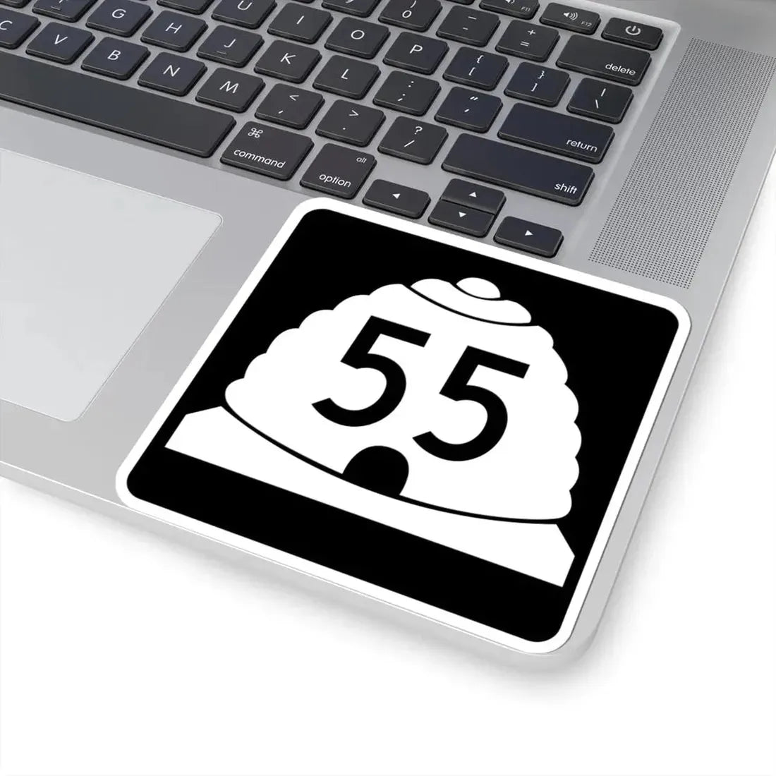 Utah 55 2 (Utah) (Road Sign) STICKER Vinyl Kiss-Cut Decal - The Sticker Space