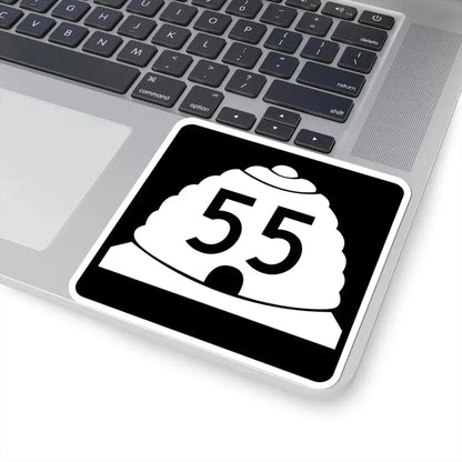Utah 55 2 (Utah) (Road Sign) STICKER Vinyl Kiss-Cut Decal - The Sticker Space