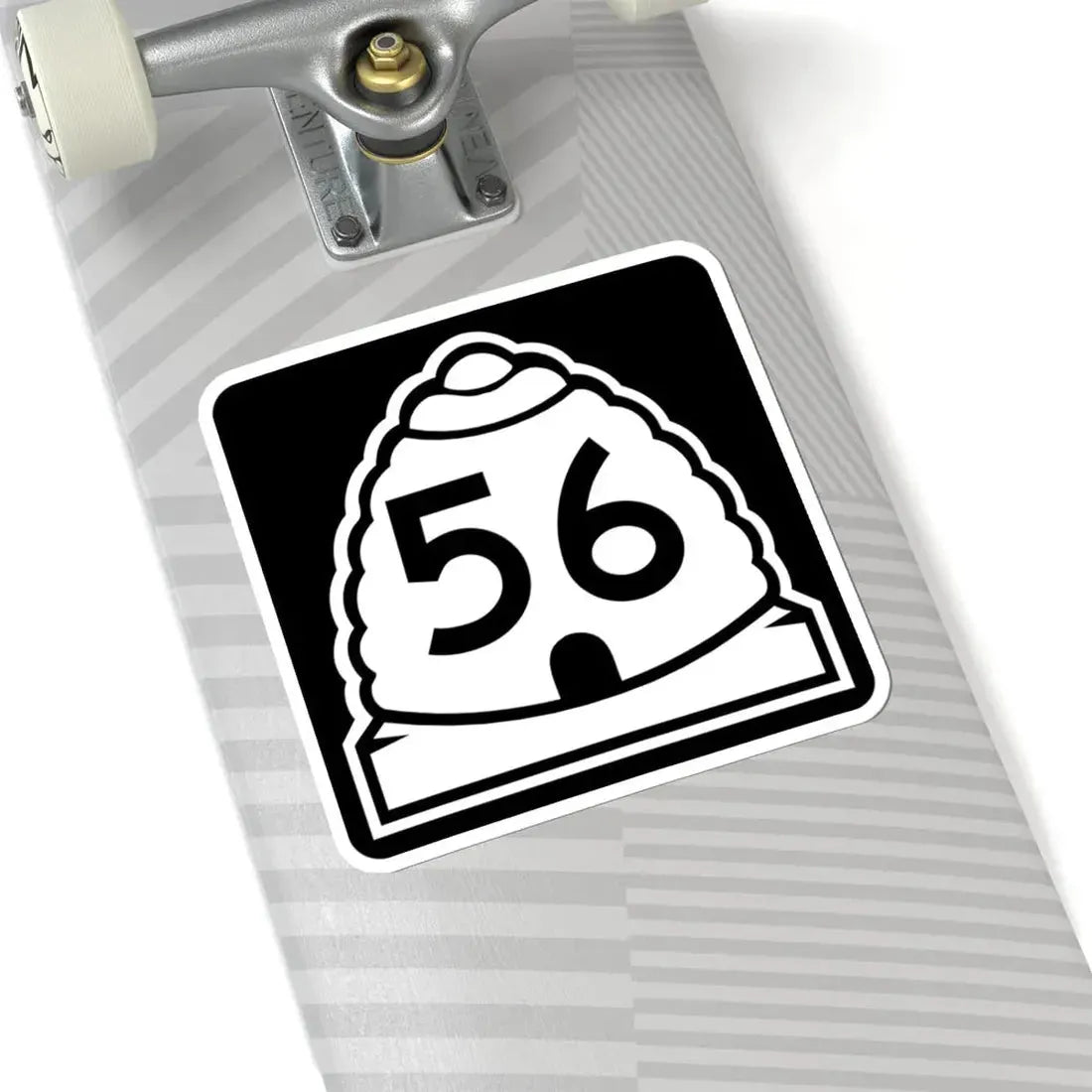 Utah 56 (Utah) (Road Sign) STICKER Vinyl Kiss-Cut Decal - The Sticker Space