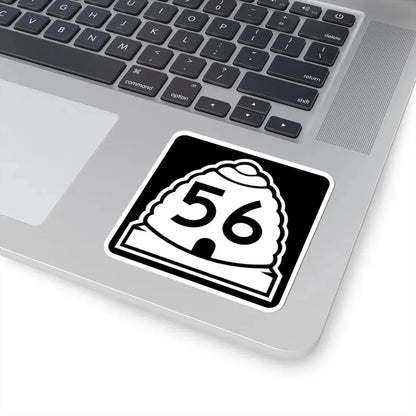 Utah 56 (Utah) (Road Sign) STICKER Vinyl Kiss-Cut Decal - The Sticker Space