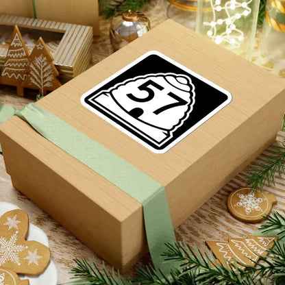 Utah 57 (Utah) (Road Sign) STICKER Vinyl Kiss-Cut Decal - The Sticker Space