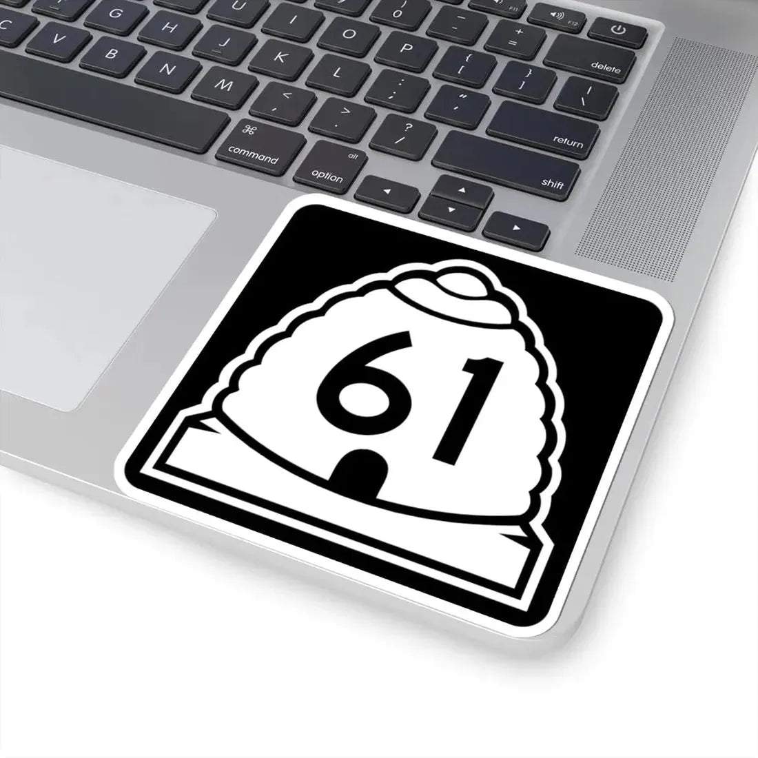 Utah 61 (Utah) (Road Sign) STICKER Vinyl Kiss-Cut Decal - The Sticker Space