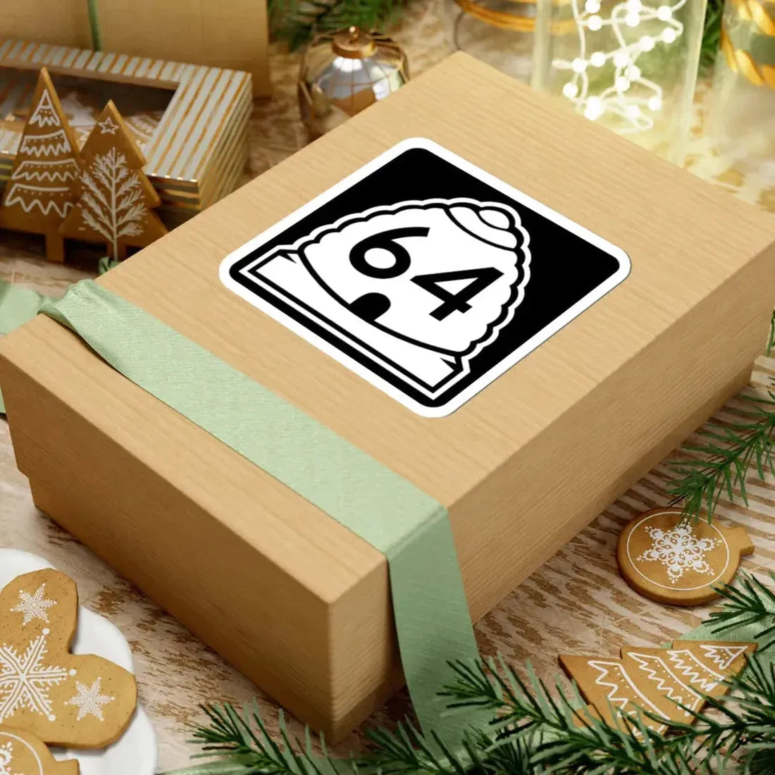 Utah 64 (Utah) (Road Sign) STICKER Vinyl Kiss-Cut Decal - The Sticker Space