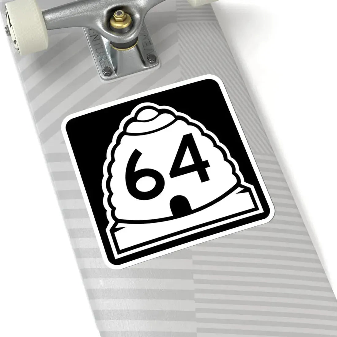 Utah 64 (Utah) (Road Sign) STICKER Vinyl Kiss-Cut Decal - The Sticker Space