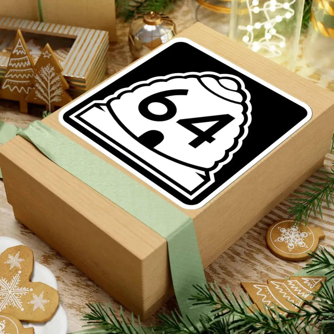 Utah 64 (Utah) (Road Sign) STICKER Vinyl Kiss-Cut Decal - The Sticker Space