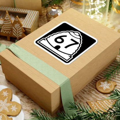 Utah 67 (Utah) (Road Sign) STICKER Vinyl Kiss-Cut Decal - The Sticker Space